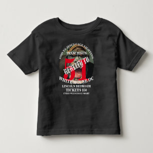 CHRISTIAN CAGE FIGHTING WASHINGTON DC LINCOLN  TODDLER T-SHIRT