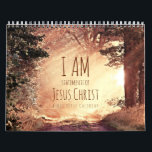 Christian Calendar I am Jesus Bible Verse<br><div class="desc">Christian Calendar I am Jesus Bible Verse Calendar. An inspirational Christian calendar gift. Features beautiful matching images for each 'I am' statement of the Lord Jesus Christ. These Bible verses are taken from the King James Bible version. Since this calendar is customized you can replace the text to your favorite...</div>