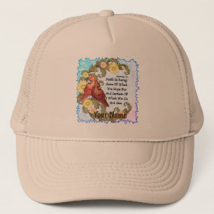Christian Cardinals Faith custom name Trucker Hat