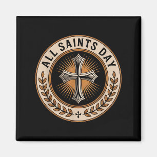Christian Catholic Cross Holy Srit November All Sa Magnet