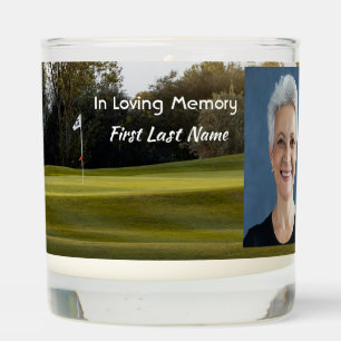 Christian Celebration Life Keepsake Golf Golfing Scented Candle