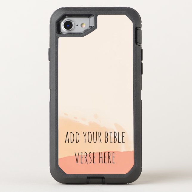 Christian Cellphone Case - Editable (Back)