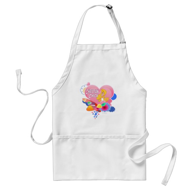 Christian Chick Adult Apron (Front)