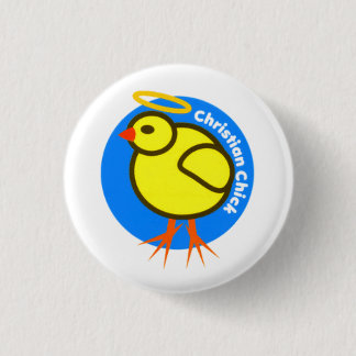 Christian Chick Button