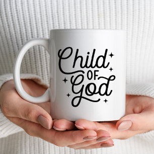 Christian Child of God Bible Verse Custom Coffee Mug