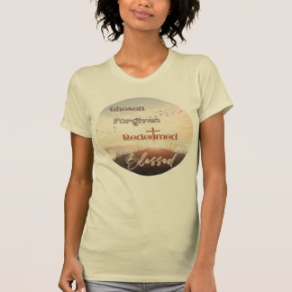 Christian "Chosen Forgiven Redeemed Blessed" T-Shirt