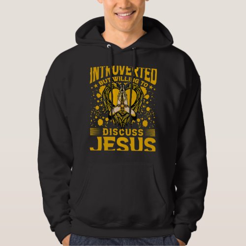 Christian Christ Gospel Design Jesus Son of God Qu Hoodie