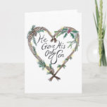 Christian Christmas card