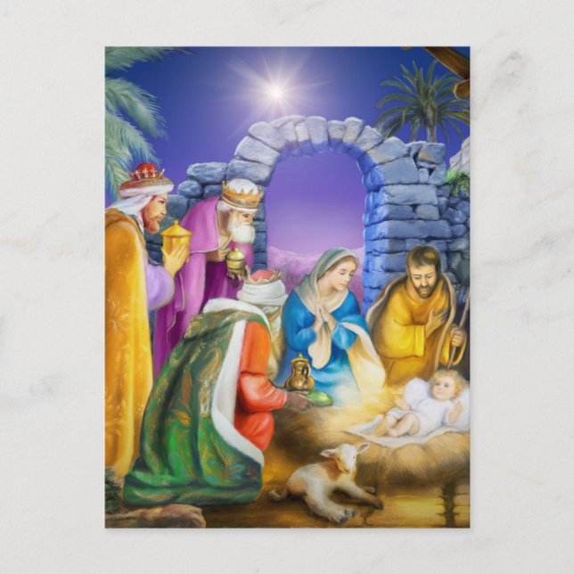 Christian Christmas card (Front)