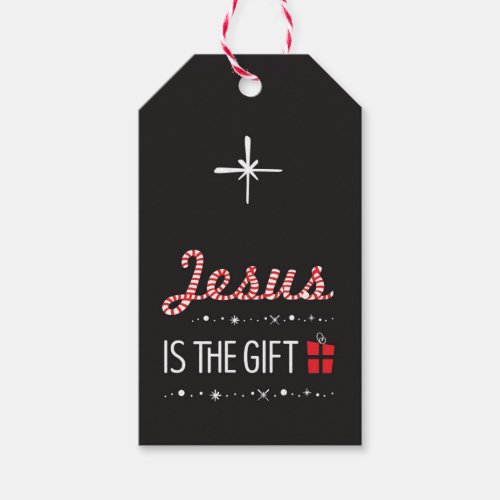 Christian Christmas Gift Tag Jesus Is The Reason