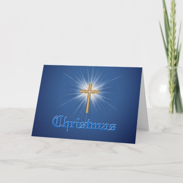 Christian Christmas Holiday Card (Front)