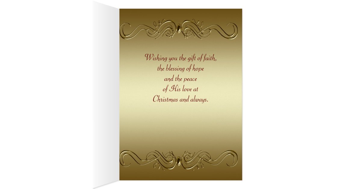 Christian Christmas Holiday Card | Zazzle