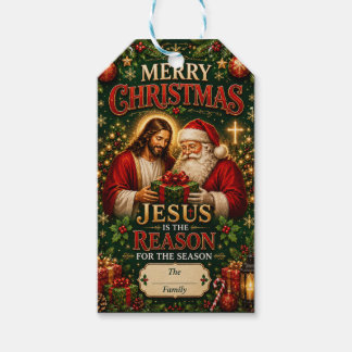 Christian Christmas | Jesus Is The Reason Gift Tags