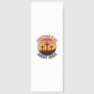 Christian Christmas Jesus Sunset Cross T-Shirt Des Bookmarks
