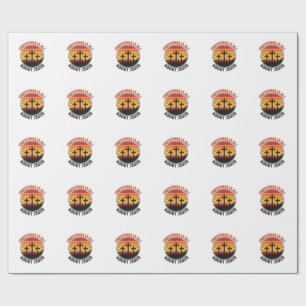 Christian Christmas Jesus Sunset Cross T-Shirt Des Wrapping Paper