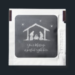 Christian Christmas Nativity Chalkboard Chalk Hand Sanitizer Packet<br><div class="desc">We say 'Merry Christmas' all the time, but often forget the origin of the words. This art takes us right back to the original message, simply and elegant in the fashionable chalkboard look. Show your CHRISTmas spirit. If ever you need help fitting something just get in touch. Find this design...</div>