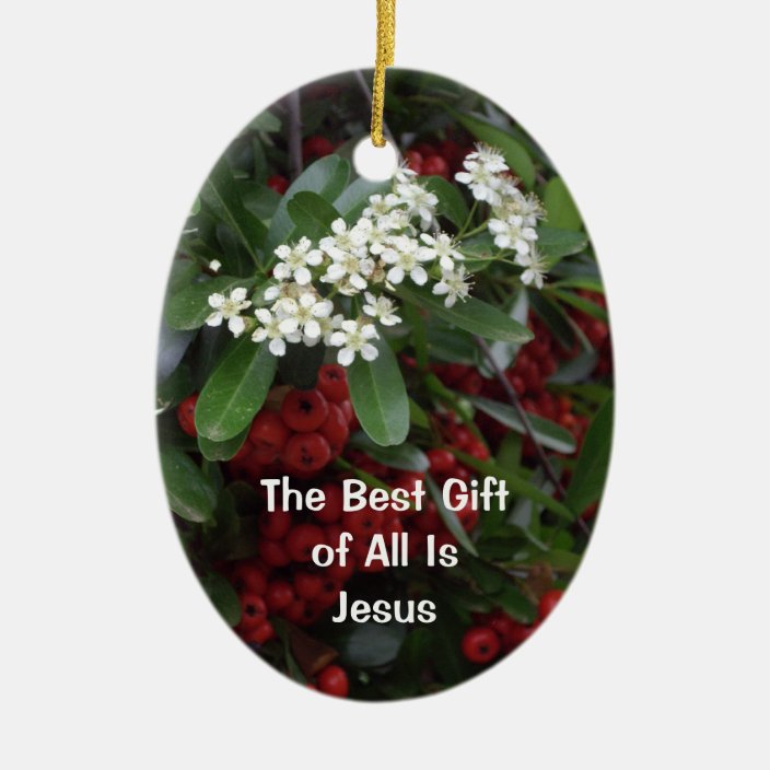 Christian Christmas Ornament The Best Gift