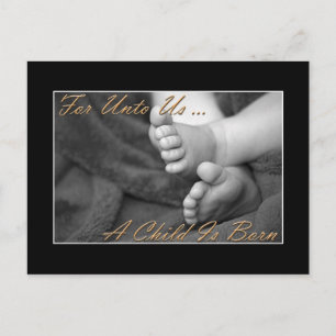 Christian Christmas Post Card