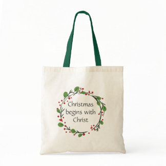 Christian Christmas Scripture  Scripture Tote Bag