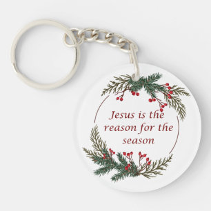 Christian Christmas Scripture Sticker Scripture Keychain