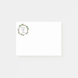Christian Christmas Scripture Sticker Scripture Post-it Notes