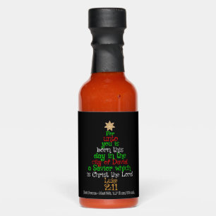 Christian Christmas Tree Shirts Hot Sauces