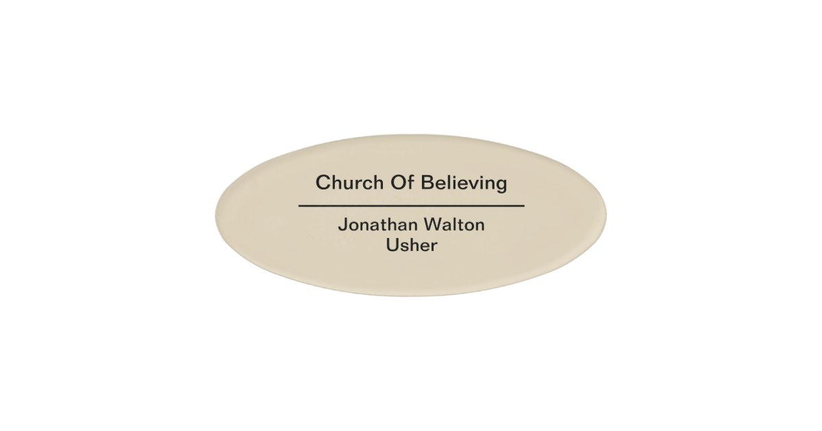 Christian Church Clergy And Usher Name Zazzle Com Christian Church Clergy And Usher Name Zazzle Com