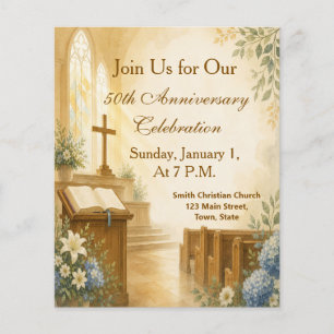 Christian Church Event Announcement Flyer