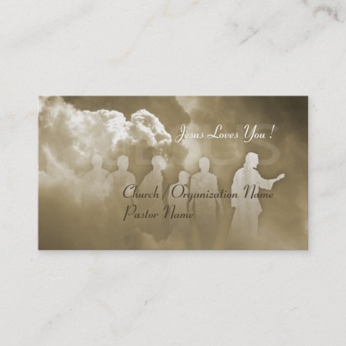 Christian Church Jusus Business Card