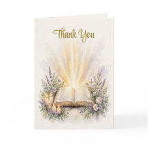Christian Church Thank You Card