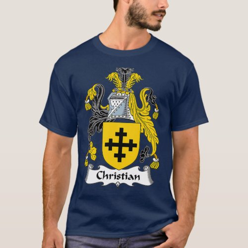 Christian Coat of Arms  Family Crest T_Shirt