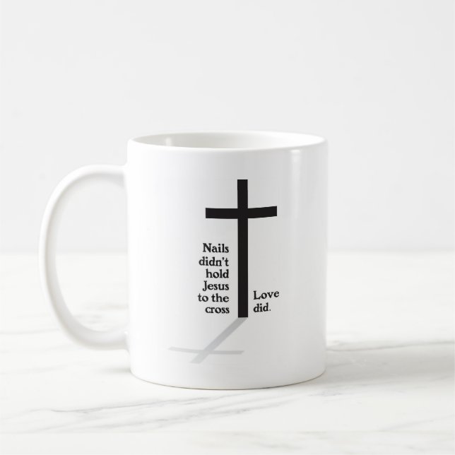 Christian Coffee Mug (Left)