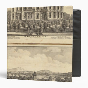 Christian College and Pacific Methodist College 3 Ring Binder
