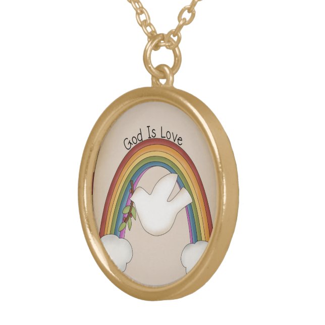 Christian Confirmation or First Communion Necklace (Front Right)
