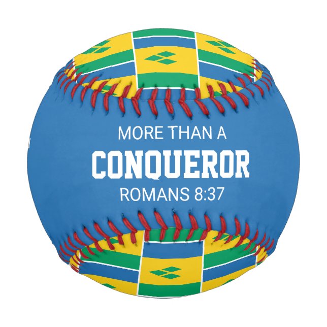Christian CONQUEROR Stylish ST VINCENT  Baseball (Front)