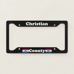 Christian County Missouri LPF License Plate Frame