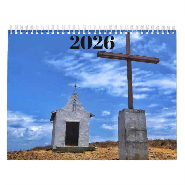 christian cross 2026 calendar   (Cover)