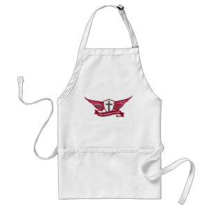 Christian cross adult apron