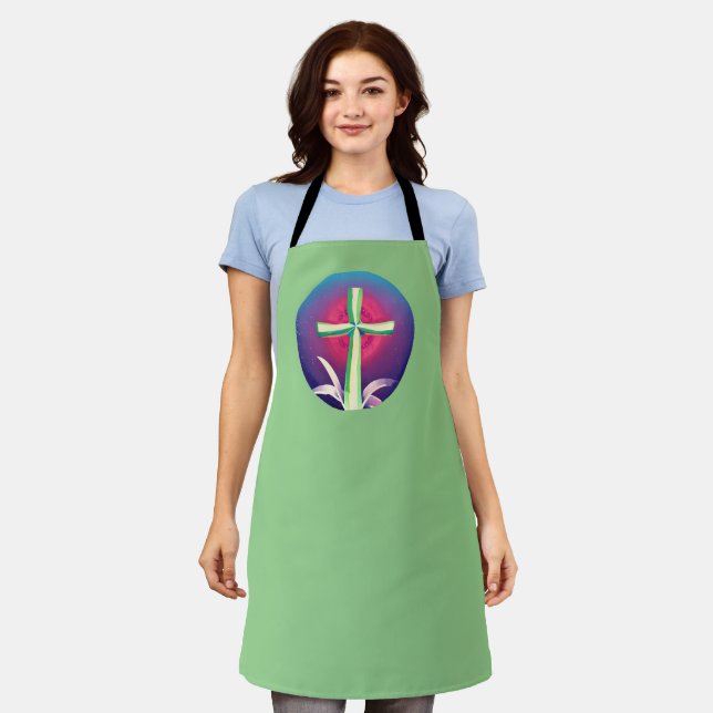 Christian Cross Apron (Worn)