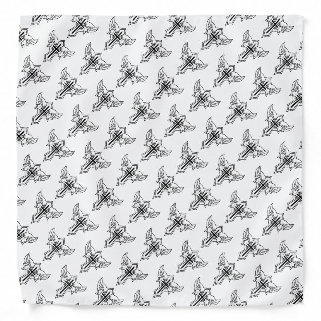 Christian cross bandana (Front)