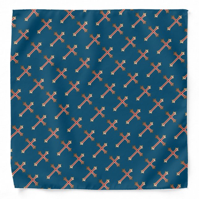 Christian cross bandana (Front)