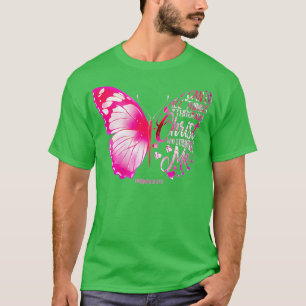 Christian Cross Bible Verse Quote  T-Shirt