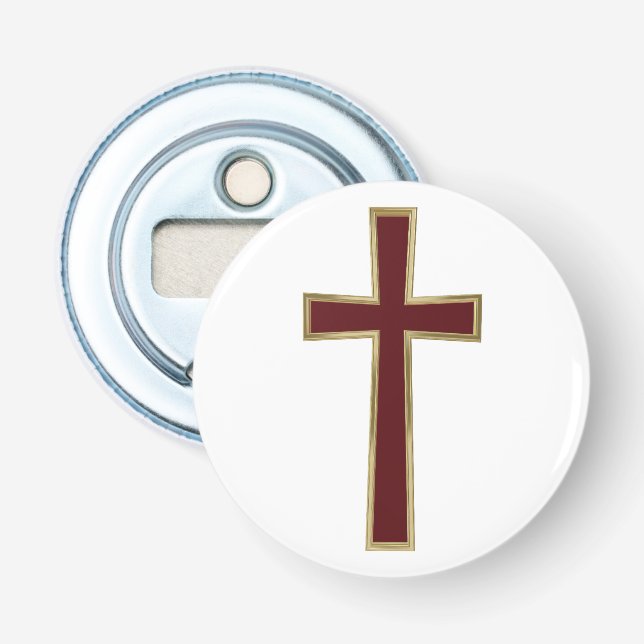 Christian cross bottle opener (Front)