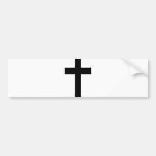 Christian Cross Bumper Sticker