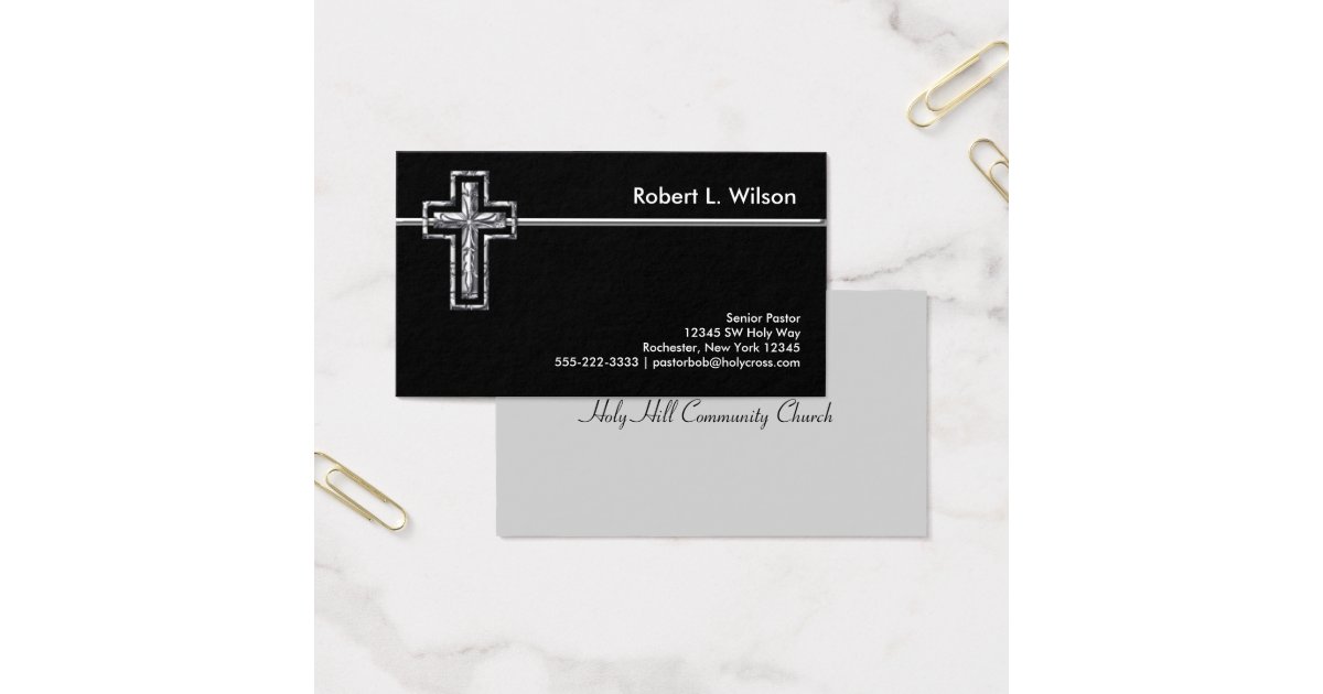 Christian Cross Business Cards