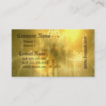 Christian Cross  Business Cards by ReligiousBeliefs at Zazzle