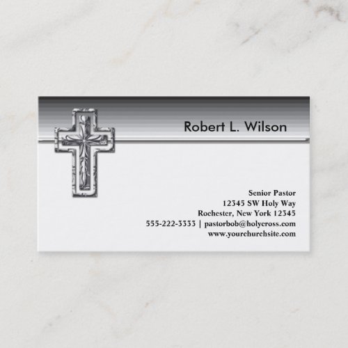 Christian Cross Business Cards