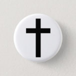 &quot;christian Cross&quot; Button at Zazzle
