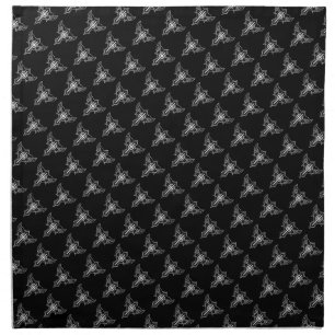 Christian cross cloth napkin