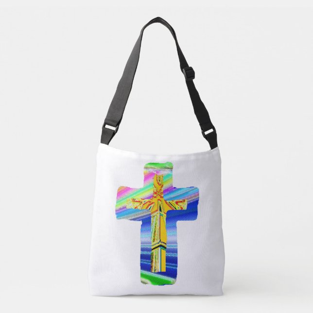 Christian Cross Crossbody Bag (Front)